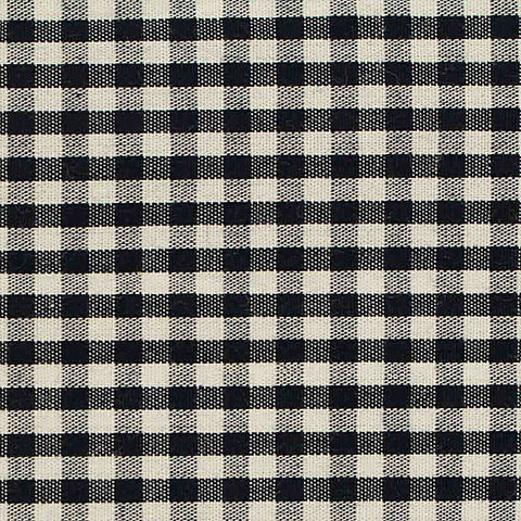 Black Check Woven, Cotton, 102 gsm, 145 cm, ref EF-206191