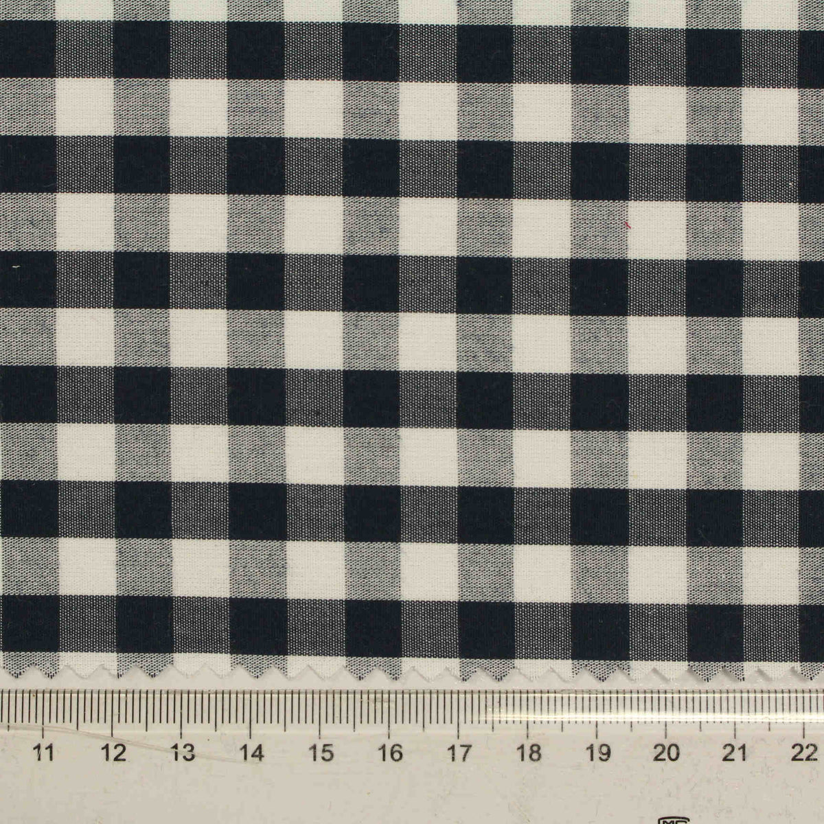 Black Check Woven, Cotton