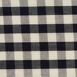 Black Check Woven, Cotton — texture