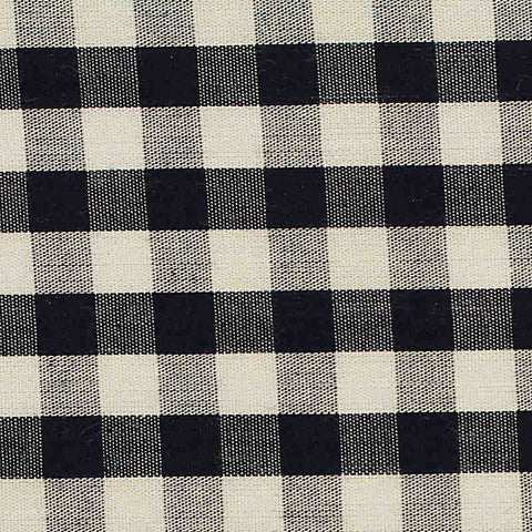 Black Check Woven, Cotton