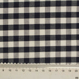Black Check Woven, Cotton