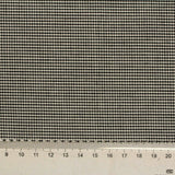 Black Check Woven, Cotton