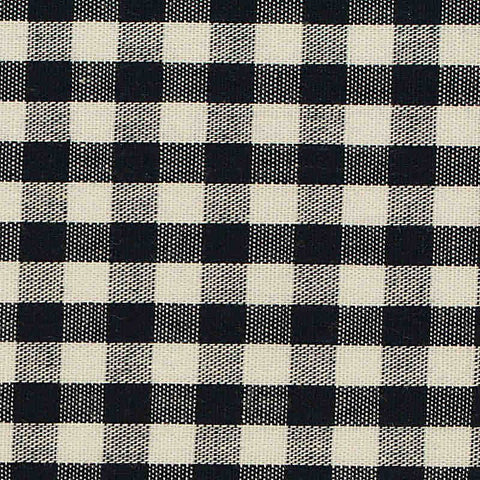Black Check Woven, Cotton, 110 gsm, 145 cm, ref EF-206207