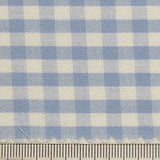 Light Blue Check Woven, Cotton — texture