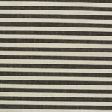 Black Horizontal-Stripe Woven, Cotton