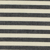 Black Stripes Woven, Cotton — texture