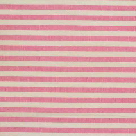 Pink Horizontal-Stripe Woven, Cotton