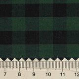 Black Check Poplin, Cotton — texture