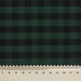 Black Check Poplin, Cotton