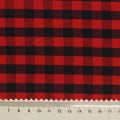 Red Check Poplin, Cotton, 145 cm, ref EF-206220