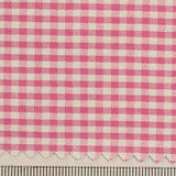 Pink Check Seersucker, Cotton — texture