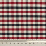Red Gingham Woven, Cotton