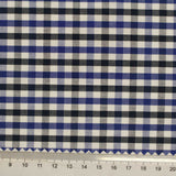 Blue Check Woven, Cotton