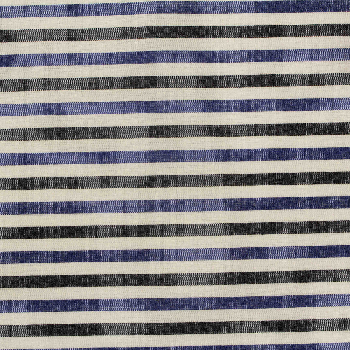 Blue Horizontal-Stripe Woven, Cotton, 108 gsm