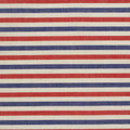 Red Horizontal-Stripe Woven, Cotton, 108 gsm