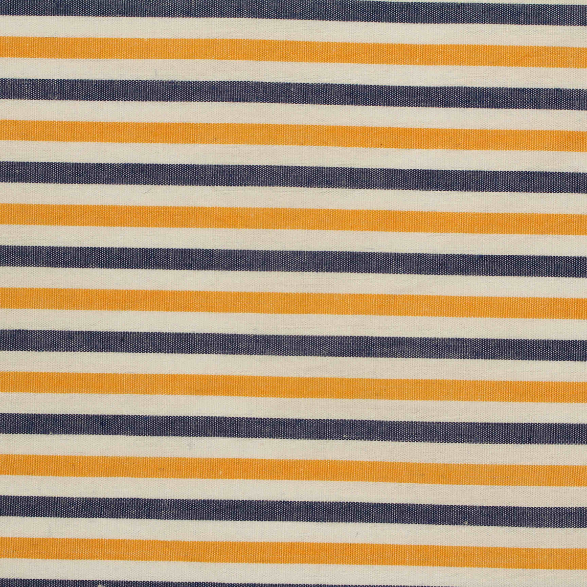 Navy Horizontal-Stripe Woven, Cotton, 108 gsm