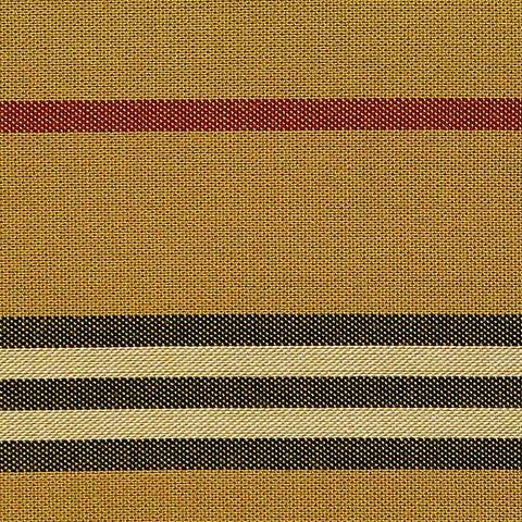 Mustard Horizontal-Stripe Woven, Viscose