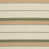 Cream Horizontal-Stripe Woven, Viscose