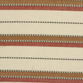 Cream Horizontal-Stripe Woven, Viscose