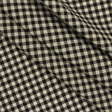 Black Check Woven, Viscose