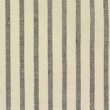 Dark Grey Vertical-Stripe Poplin, Cotton — texture