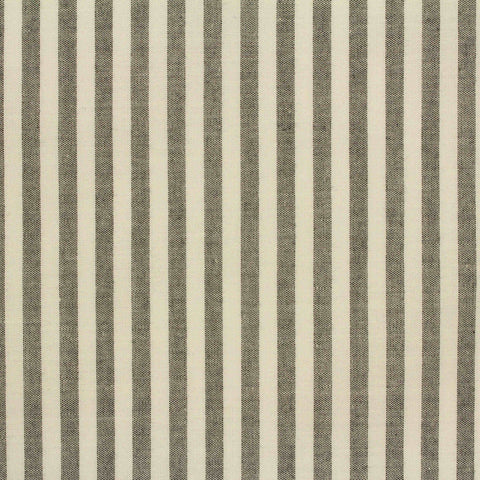 Striped 100% Cotton Poplin Fabric, 105 gsm, 145 cm — Beige