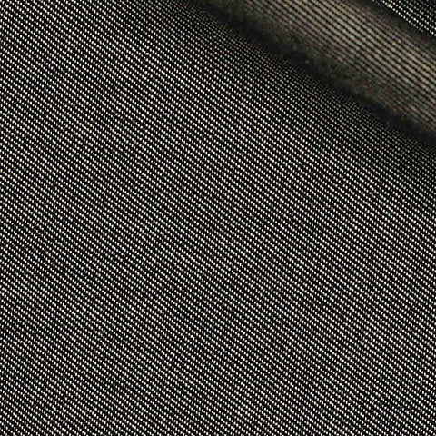 100% Cotton Chambray Fabric, 145 cm — Brown