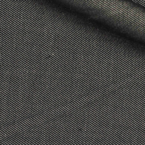 100% Cotton Chambray Fabric, 145 cm — Grey
