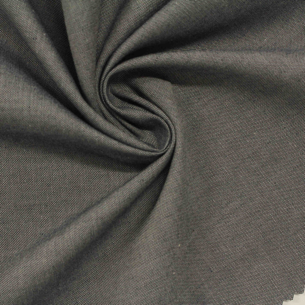 100% Cotton Oxford Fabric, 105 gsm, 145 cm — Grey