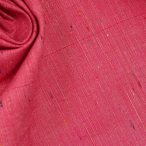 Pink Marl Chambray, Cotton, 120 gsm, 145 cm, ref EF-206347