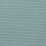 White Horizontal-Stripe Poplin, Cotton