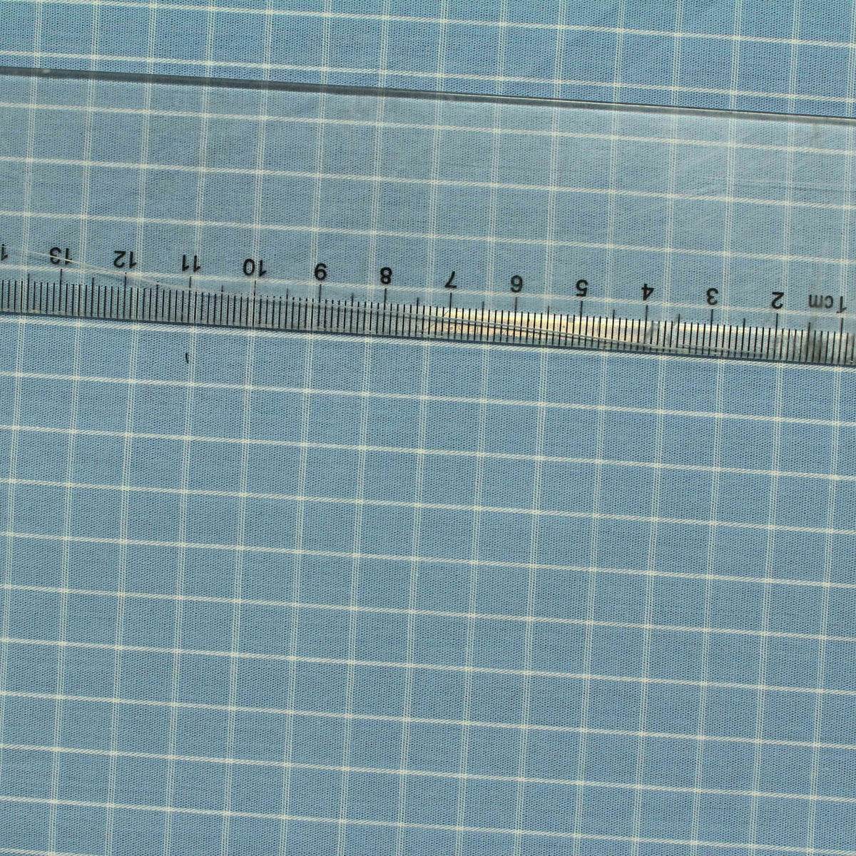 White Grid Poplin, Cotton, 145 cm, ref EF-206472