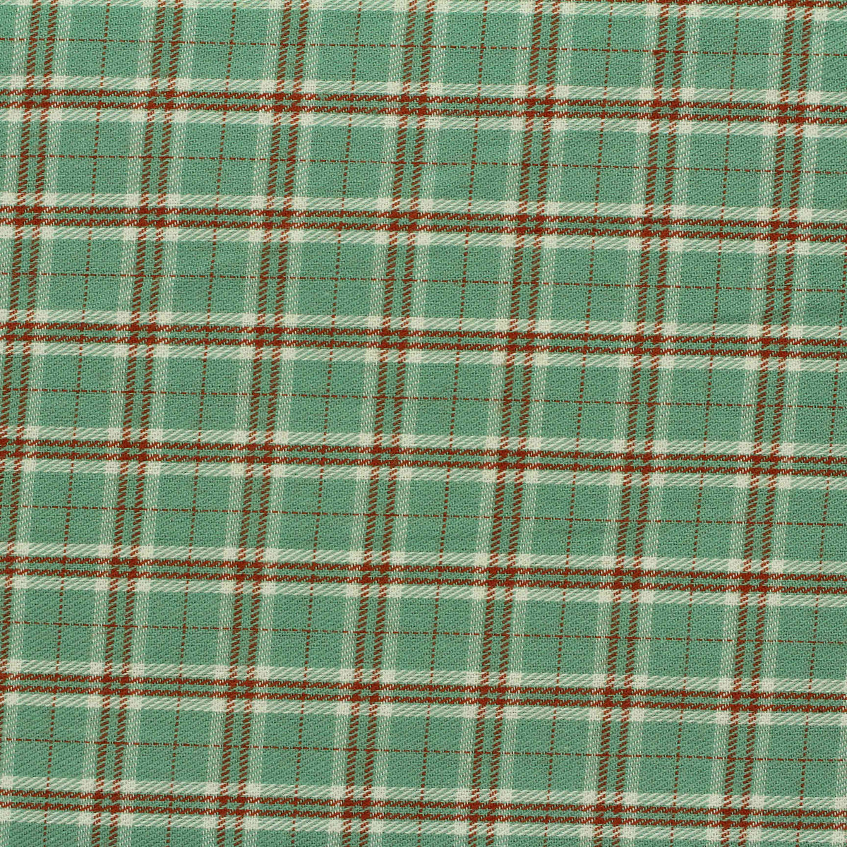 Green Plaid Twill, Cotton, 145 cm, ref EF-206475