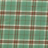 Green Plaid Twill, Cotton — texture