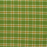 Green Plaid Twill, Cotton