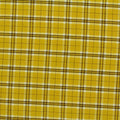 Yellow Plaid Twill, Cotton