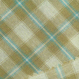 Beige Plaid Woven, Cotton — texture