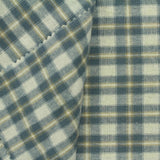 Blue Plaid Woven, Cotton