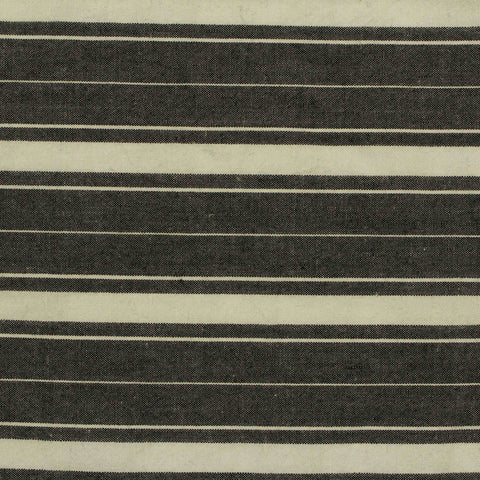 Dark Grey Stripes Woven, Cotton