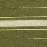 Green Horizontal-Stripe Woven, Cotton — texture
