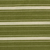 Green Horizontal-Stripe Woven, Cotton