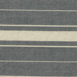 Grey Horizontal-Stripe Woven, Cotton — texture