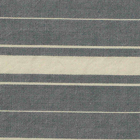 Grey Horizontal-Stripe Woven, Cotton