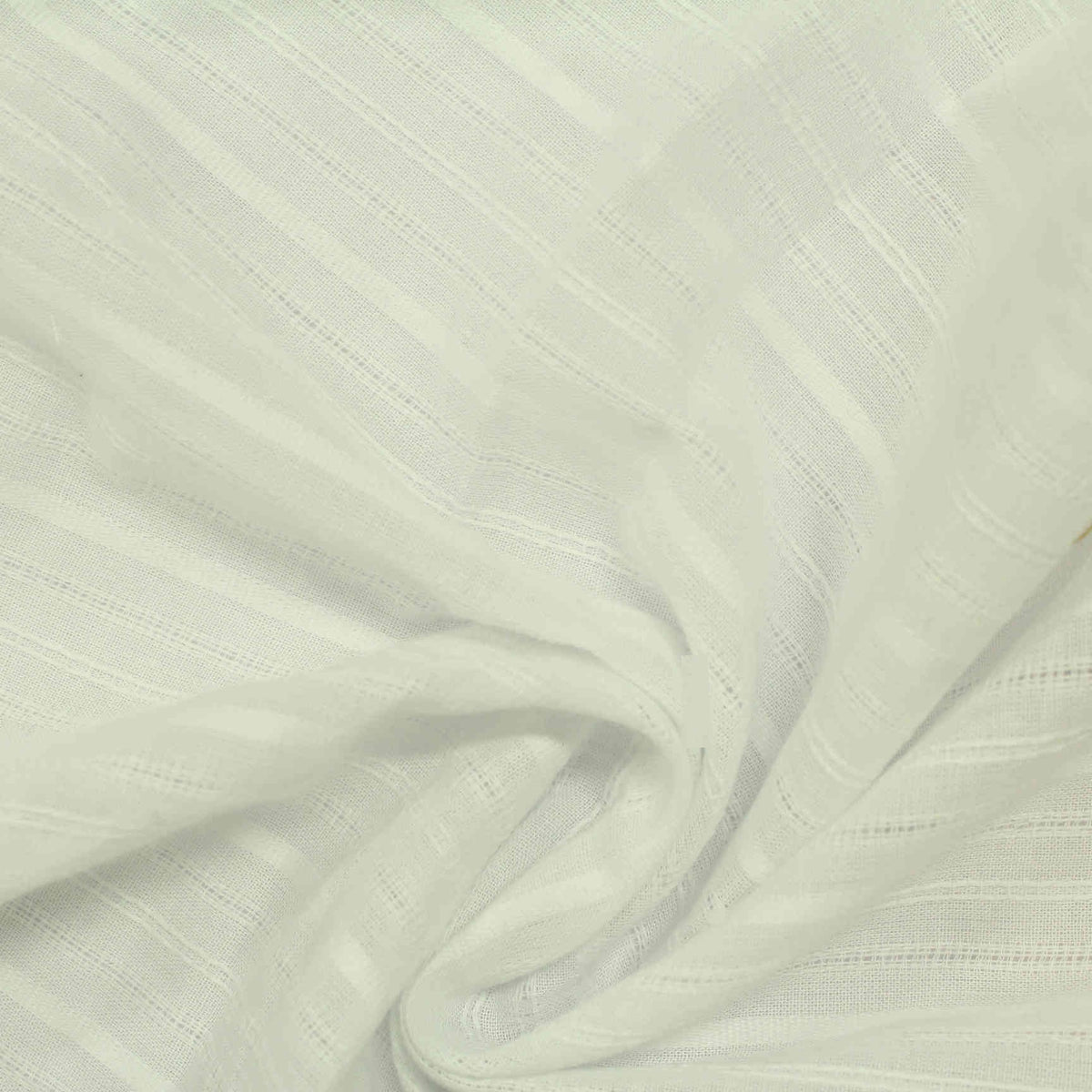 White Stripe Jacquard, Cotton