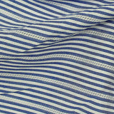 Blue Stripe Woven, Cotton — texture