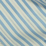 Blue Stripes Woven, Cotton — texture