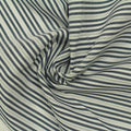 Navy Horizontal-Stripe Woven, Cotton, 95 gsm