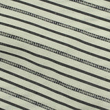 Black Stripes Woven, Cotton — texture