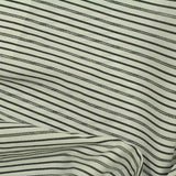Black Stripes Woven, Cotton