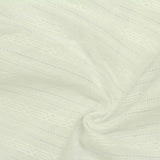 Cream Horizontal-Band Jacquard, Cotton